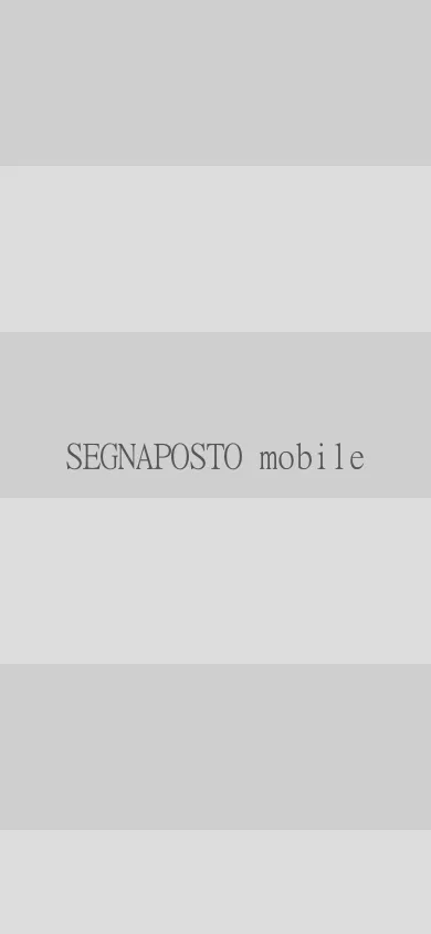 [SEGNAPOSTO] Progetto di esempio, versione mobile